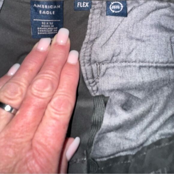 American Eagle Flex Pants for men in Grey size 33x32- never worn! - Picture 11 of 13
